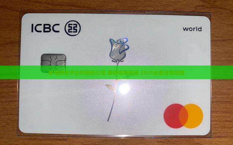 家电贷款平台有哪些公司