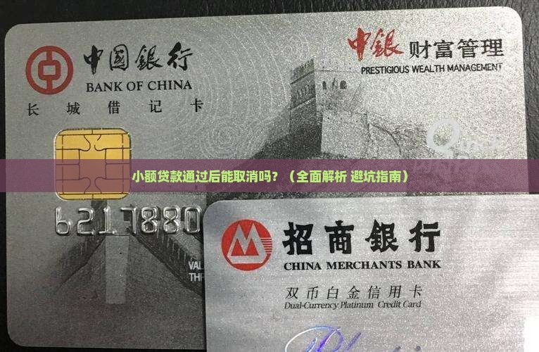 小额贷款通过能取消吗