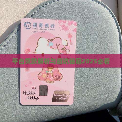 平台贷款教程
