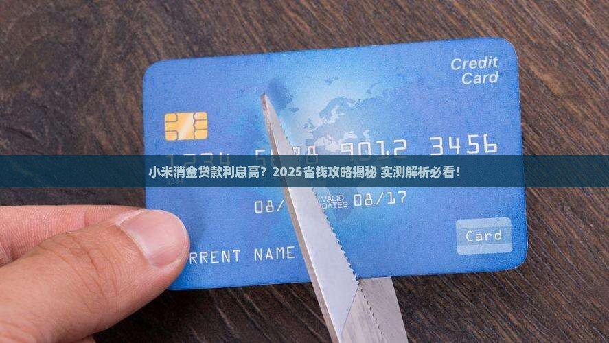 小米消金贷款利息高吗