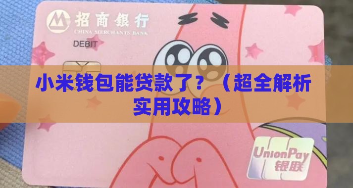 小米钱包可以贷款