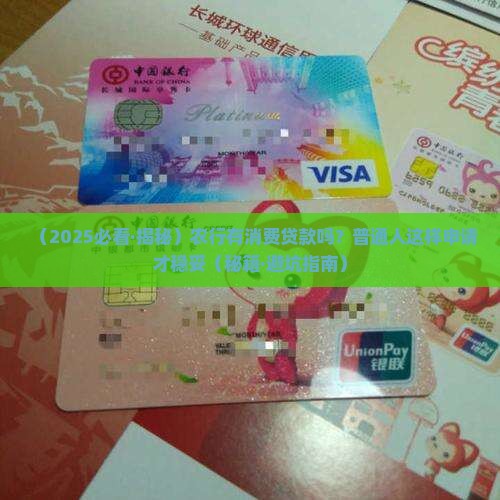 农行有没有消费贷款