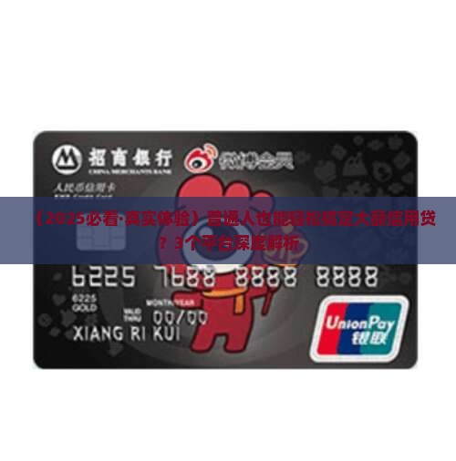 可以办的大额信用贷款平台
