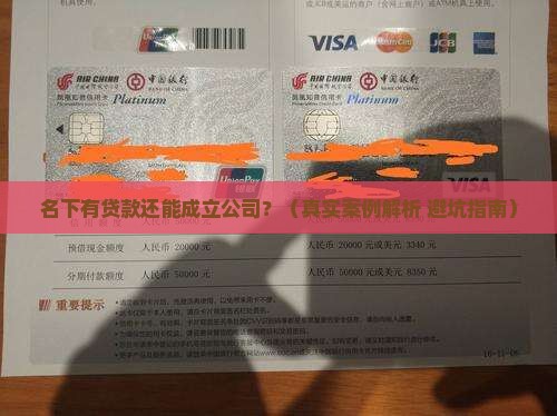 名下有贷款可以成立公司