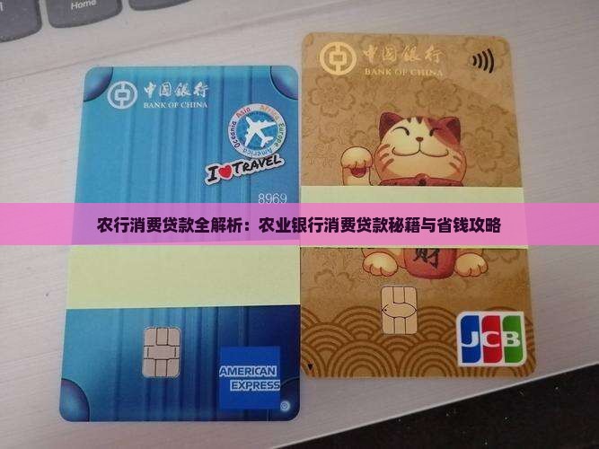 农行推出的消费贷款