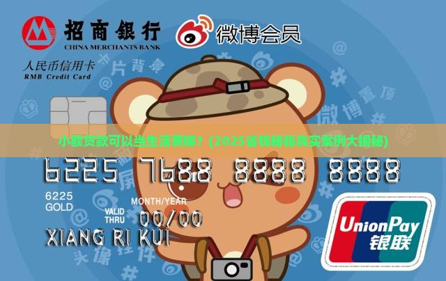 小额贷款可以当生活费嘛
