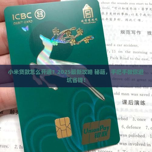 怎么做小米贷款上开通