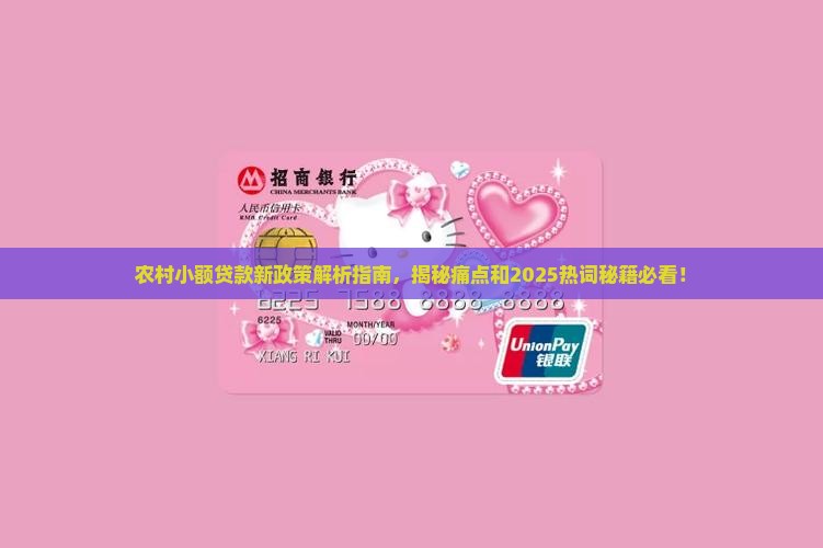 农村小额贷款新政策