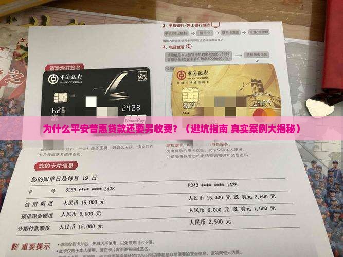 平安普惠贷款为啥还要交钱