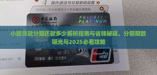 小额贷款分期还款多少