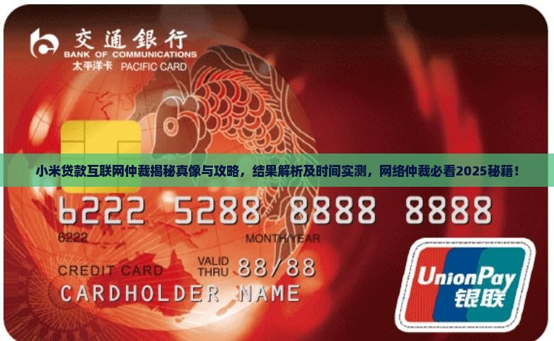 小米贷款互联网仲裁