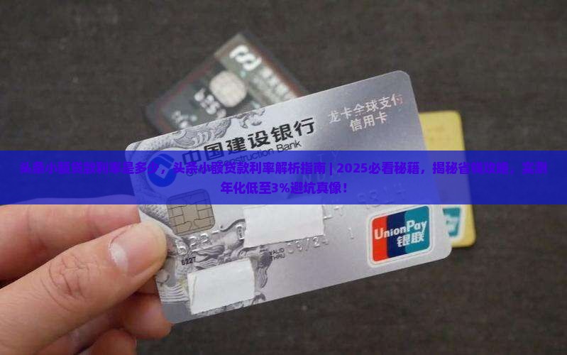 头条小额贷款利率是多少