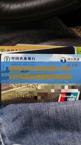 微粒贷可以贷款给别人吗