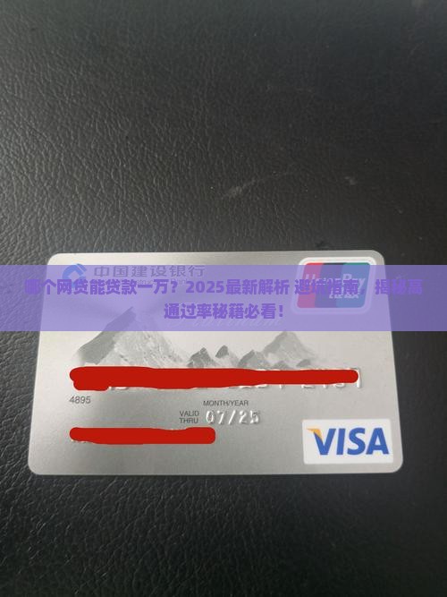 哪个网贷能贷款一万