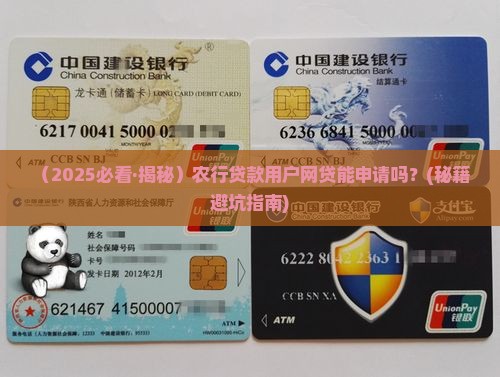 农行贷款有网贷能贷吗