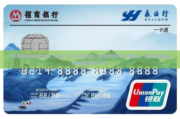 广东揭阳信用贷款政策