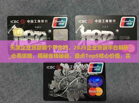 天津企业贷款哪个平台好