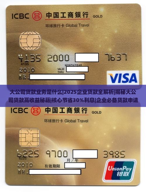 大公司贷款业务是什么