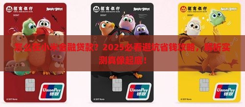 怎么在小米金融贷款