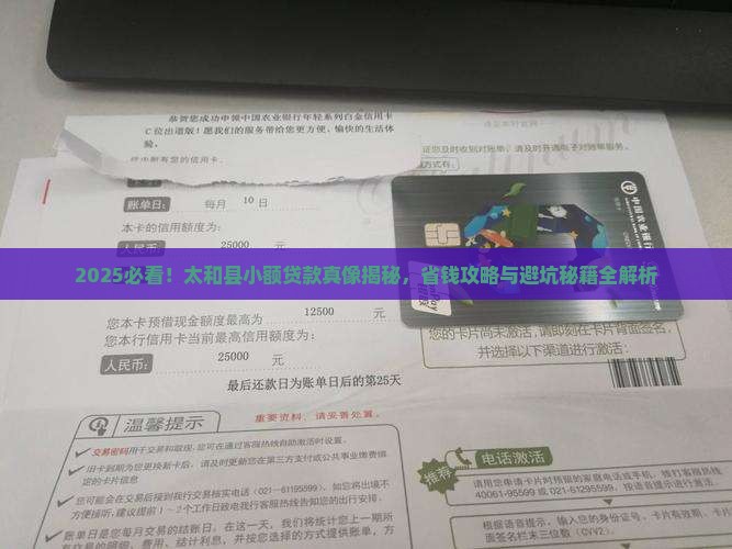 太和县那里有小额贷款