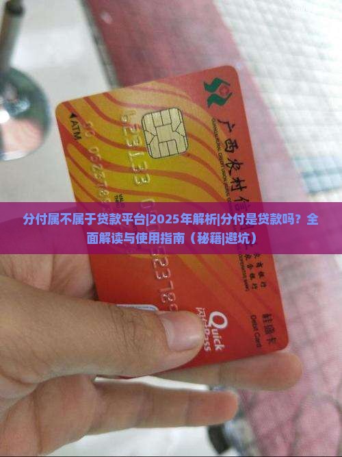 分付属不属于贷款平台
