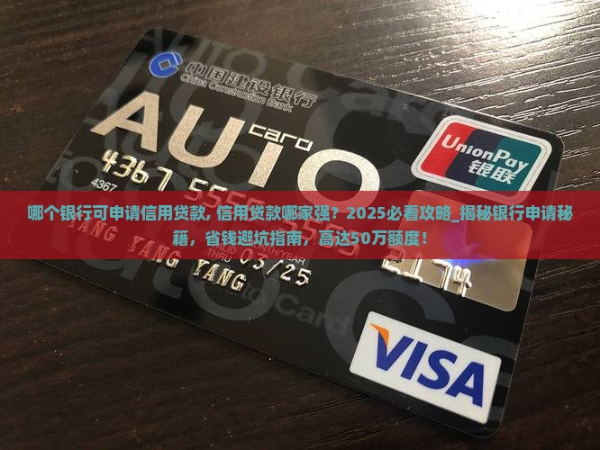 哪个银行可申请信用贷款