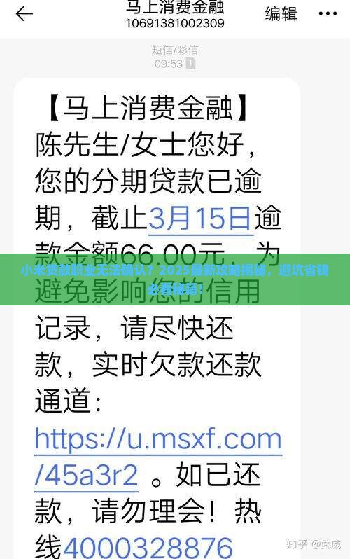 小米贷款职业无法确认 小米贷款职业无法确认
