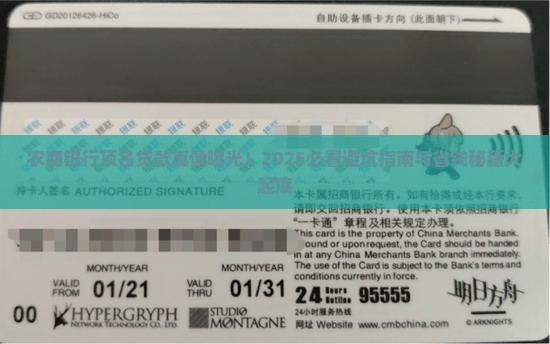农商银行顶名贷款案例