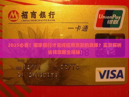 哪家银行是纯信用贷款的