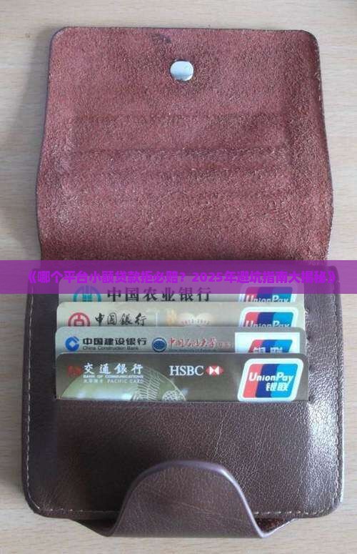 哪个平台小额贷款拒必赔