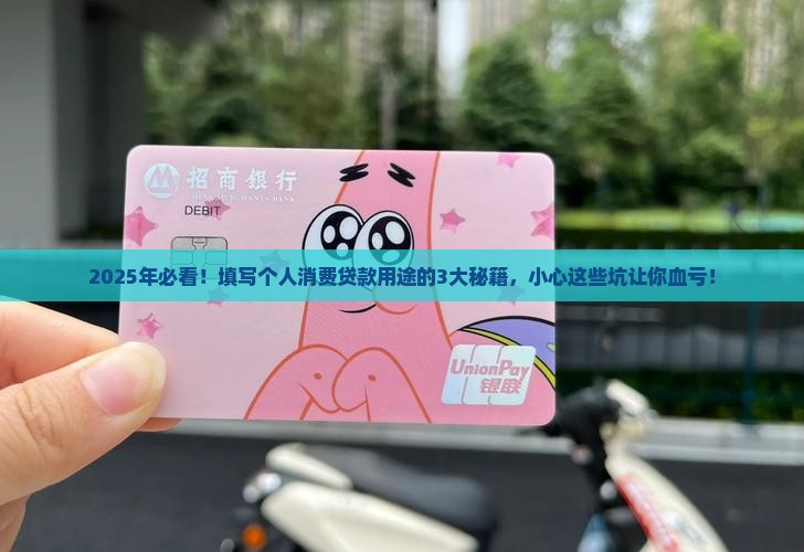填写个人消费贷款用途