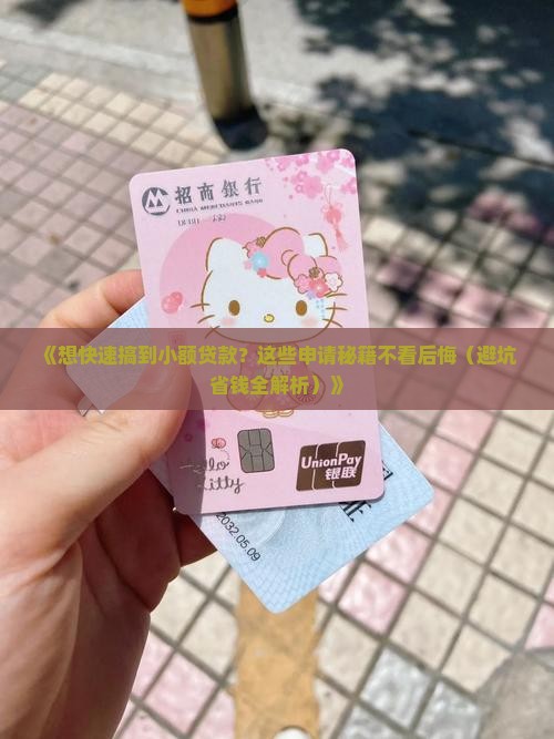 如何申请小额贷公司贷款