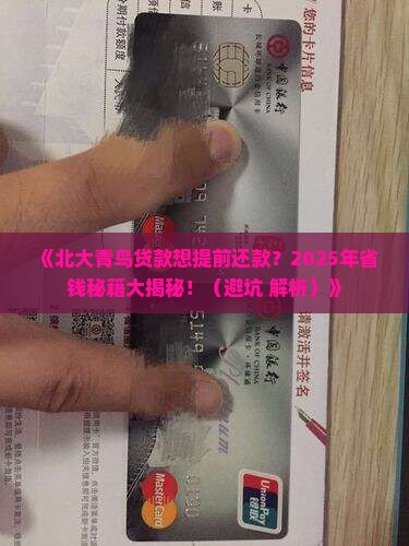 北大青鸟贷款提前还款