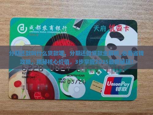 分期还款叫什么贷款呢