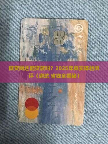 微贷网现在还能办贷款吗