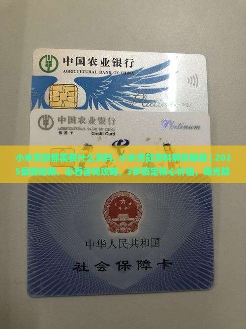 小米贷款都需要什么资料