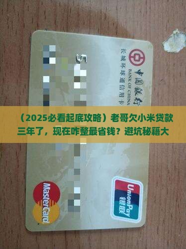 小米贷款欠了三年