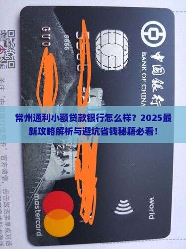 常州通利小额贷款银行