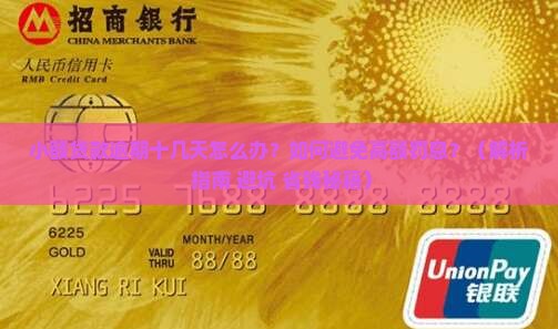 小额贷款逾期十几天