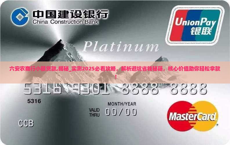 六安农商行小额贷款