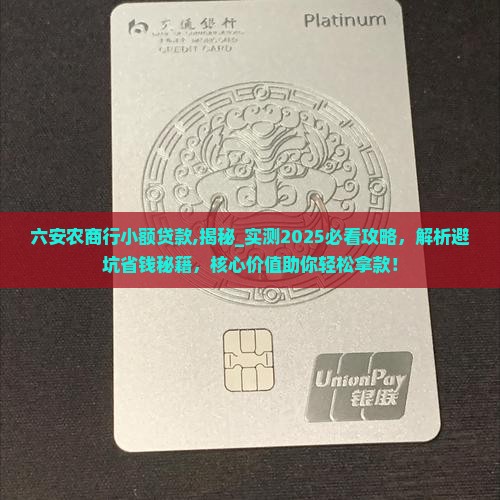 六安农商行小额贷款