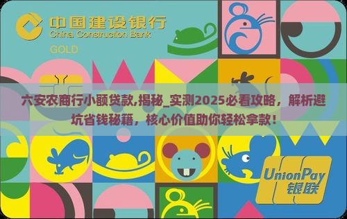 六安农商行小额贷款