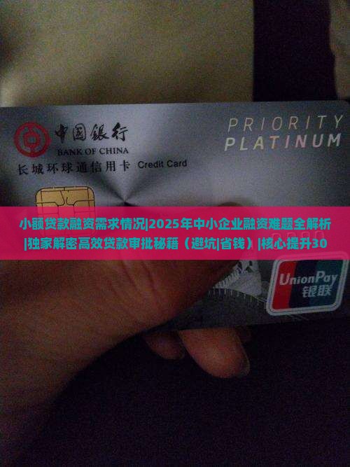 小额贷款融资需求情况