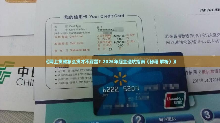 怎么从网上贷款吗