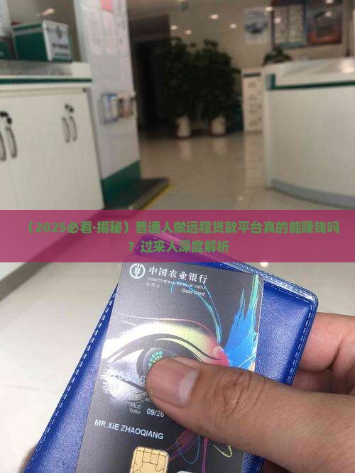 怎么做远程贷款平台赚钱
