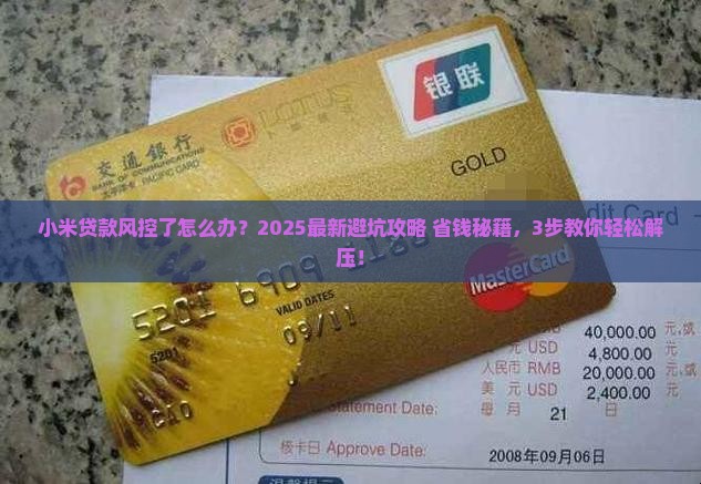 小米贷款风控了怎么处理