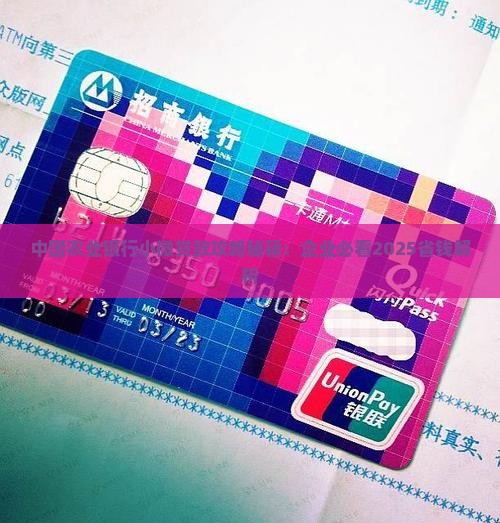 小微贷款农业银行