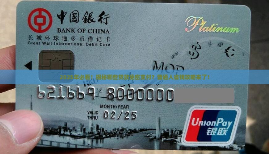 哪些贷款免密支付