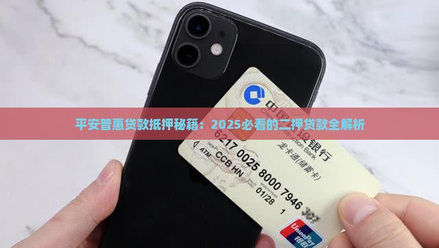 平安普惠二押贷款能做么