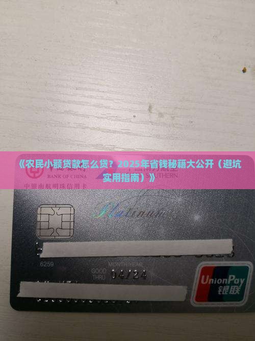 农民小额贷款怎么贷款